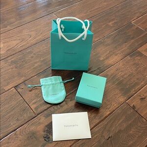 Tiffany Shopping Bag, Jewelry Bag, Blue Box & Envelope - NWT